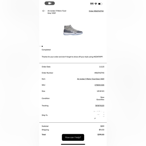 Jordan 11’s Cool Greys - Picture 8 of 8